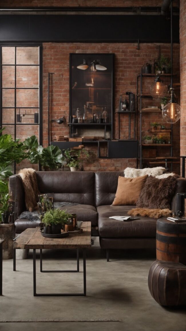 Chic Rustic Industrial Retreat