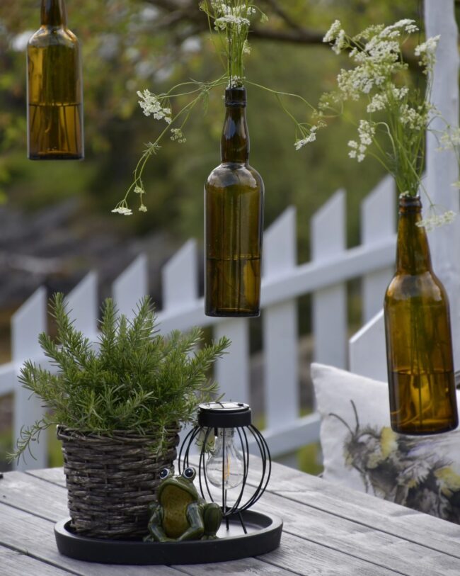Unique Bottle Vases for Rustic Décor