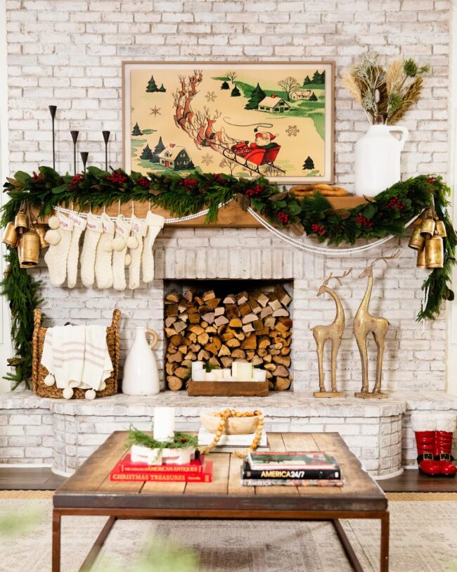 A Vintage Christmas with a Cozy Touch