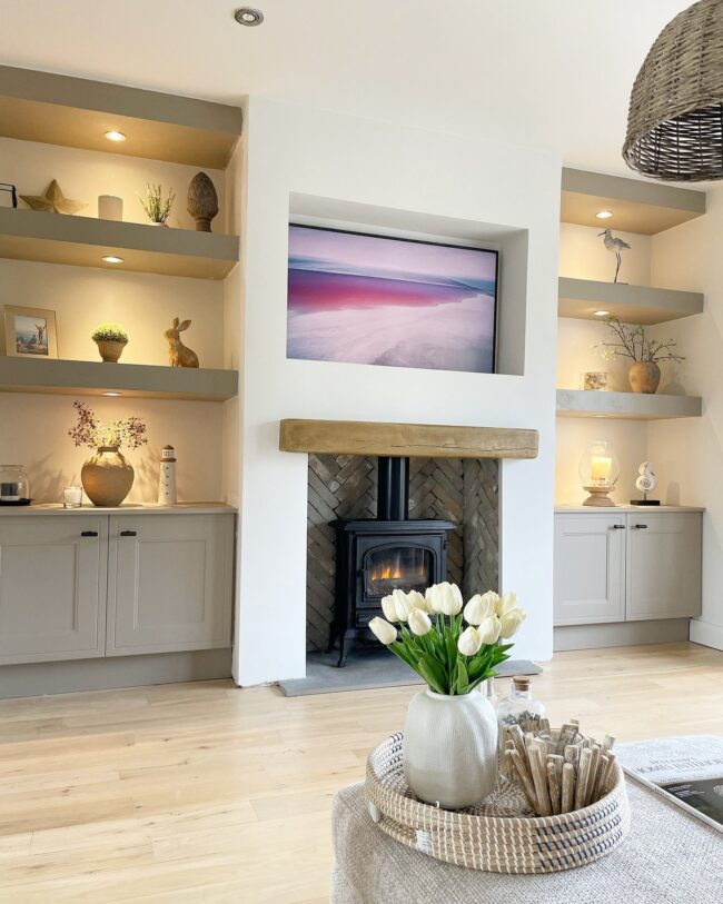 Rustic Appeal for Inviting Living Spaces