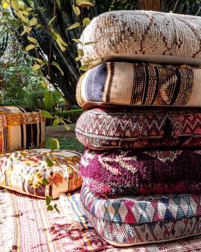 Signature Colors and Patterns in Moroccan Style