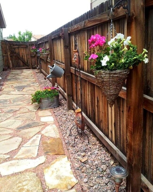 Rustic Fusion of Metal and Wood