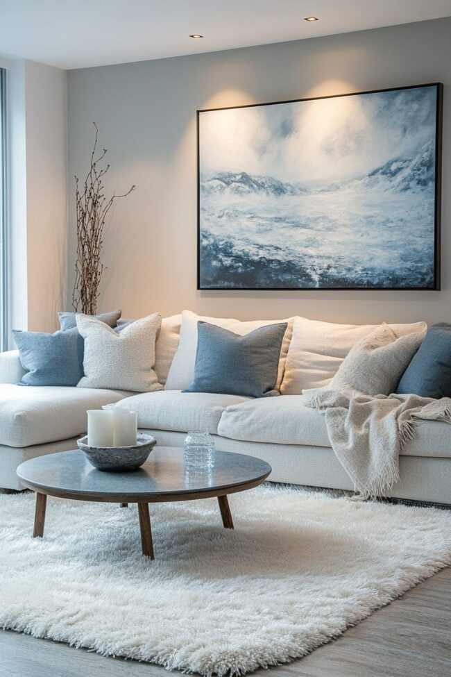Plush Textiles in Neutral Toned Retreat