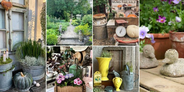 Best Vintage Garden Decor Ideas