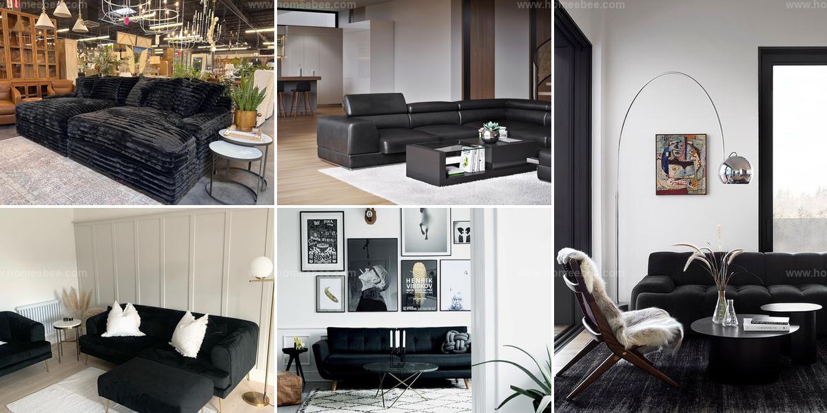 Best Black Sofa Living Room Ideas